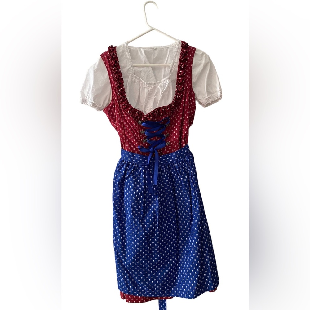 Oktoberfest Dirndl Dress Size 8 EUC